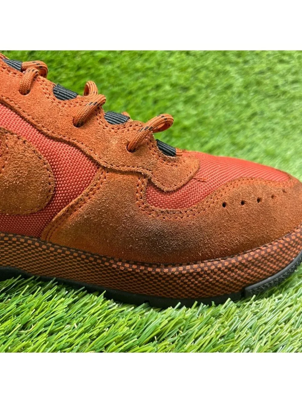 Nike Air Force 1 Wild Low Womens Size 8.5 Rugged Orange Athletic Shoes Sneakers